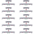 For Honor Magic7 Pro 10pairs Original Power Button and Volume Control Button, For Honor Magic7 Pro(Original)
