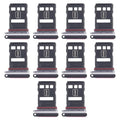 For Huawei P50 10pcs Original SIM Card Tray + NM Card Tray, For Huawei P50(Original)