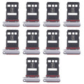 For Huawei P50 Pro 10pcs Original SIM Card Tray + NM Card Tray, For Huawei P50 Pro(Original)
