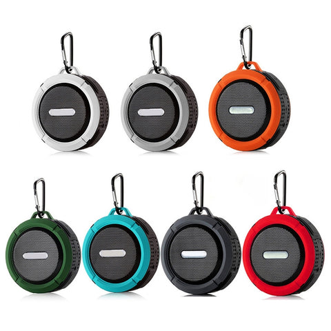Haut-parlant Bluetooth imperméable à l'esterno C6 avec aspiration, supporte les appels en mode Vivavoce