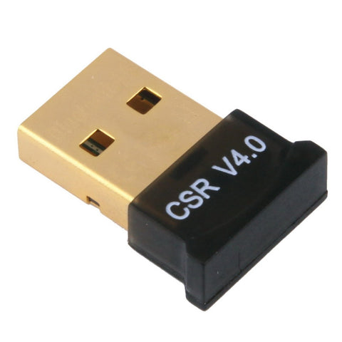 Adaptateur USB Micro Bluetooth 4.0 + EDR (V4.0), distance de transmission : 30 m, Micro Bluetooth