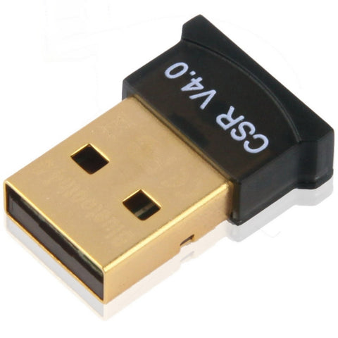 Adaptateur USB Micro Bluetooth 4.0 + EDR (V4.0), distance de transmission : 30 m, Micro Bluetooth
