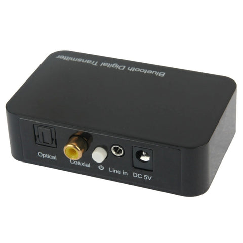 TS-BTDF01 Transmetteur audio numérique coaxial externe Bluetooth 2.1 portable avec prise jack 3,5 mm pour oreillette avec haut-parleur Bluetooth/lecteur MP3/MP4