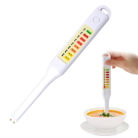 Analyseur de salinité Misurateur de vente pour contrôle du sel Salinomètre pour aliments Testeur de vente imperméable, NS01