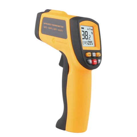 Thermomètre infrarouge, intervalle de température : -50 - 900 degrés Celsius, GM900