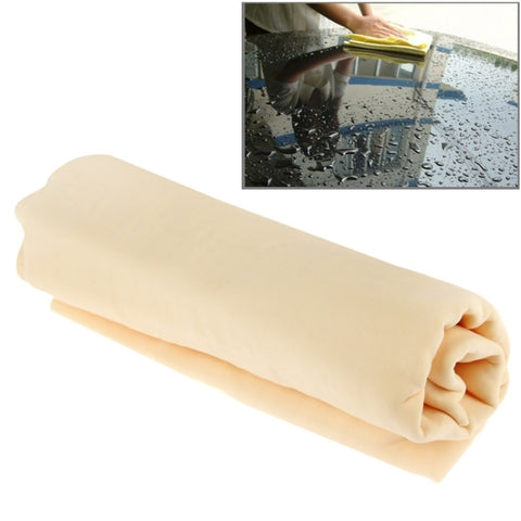 Asciugamano per autolavaggio in camoscio sintetico KANEED Super Assorbimento Clean Cham PVA, consegna a colori casuale, Dimensioni: 43cm x 32cm x 0.2cm