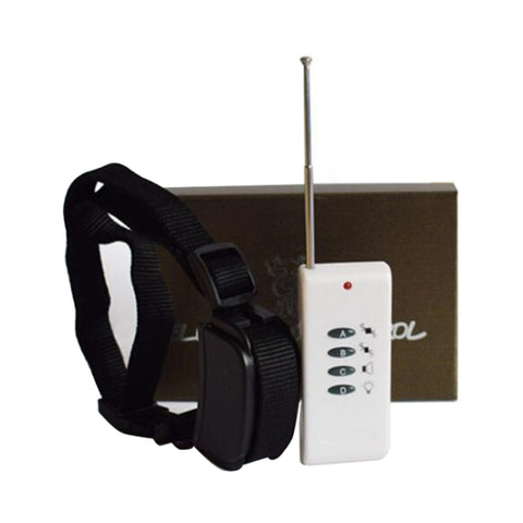 Addestramento al controllo remoto del cane elettrico, White