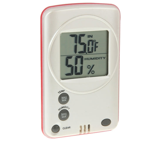 Thermomètre igrometro digital pour l'humidité interne et externe LCD, thermomètre hygromètre d'humidité