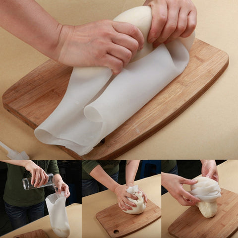 Sac pour impastare en silicone pour impastare, impastare, impastare, ustensiles de cuisine pour pâtes, farina, alimenti, dimensions : 32,5 cm x 23 cm, sac à pâte en silicone
