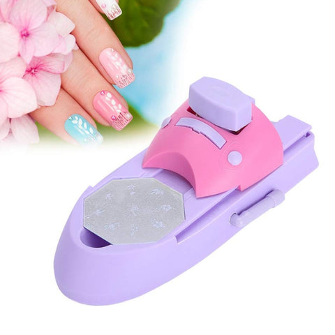 Set di macchine per timbri per stampa nail art fai da te