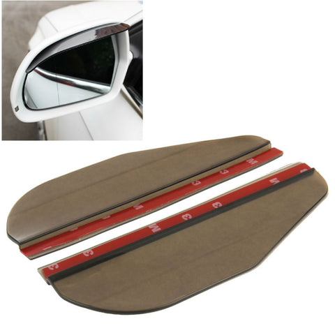 2 pièces de protection flexibles pour la protection anti-moustique, parasol, lunettes rétrospectives pour lunettes rétroviseurs pour voiture, pare-soleil