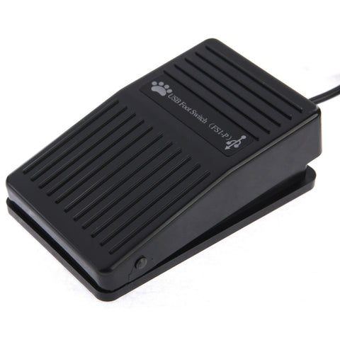 Adattatore per tastiera Game Pad con interruttore di comando a pedale USB per computer, 1 Foot Switch