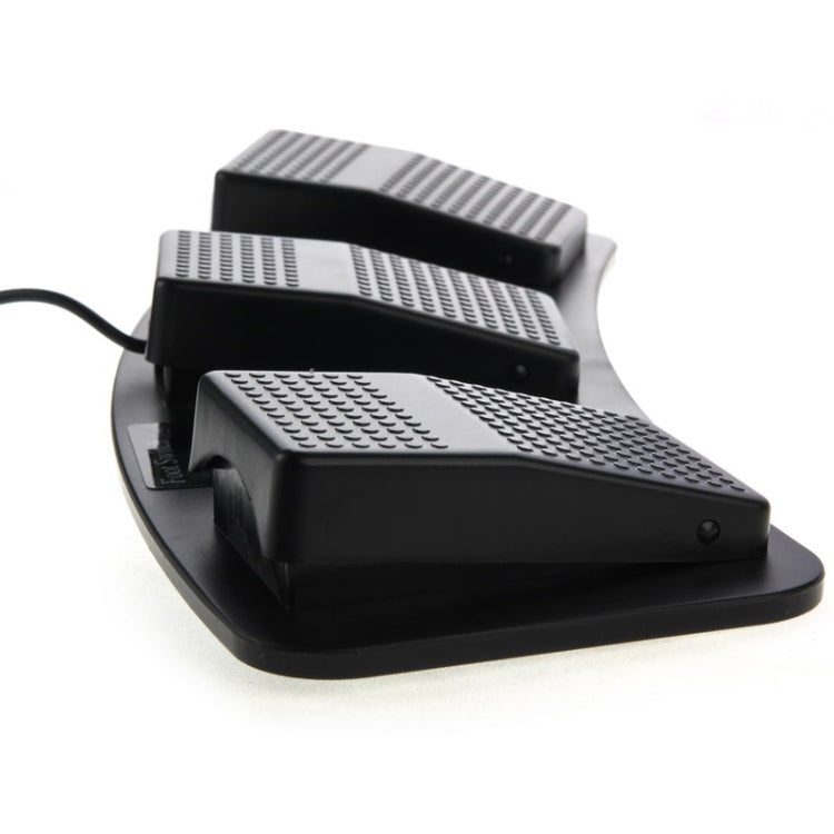 USB Triple Action Foot Switch for Enhanced Control