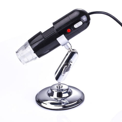 Microscope numérique USB de 1,3 mégapixel 200x avec 8 LED à lumière blanche, 200X
