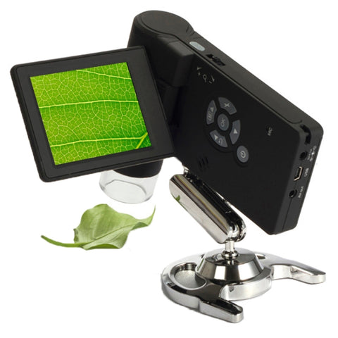 Microscope numérique portable LCD à 3 pouces 500X 5 mégapixels avec 8 LED, DMS-039M 500X