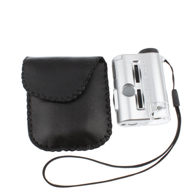 Pocket Microscope 30X-60X with LED Lights for Inspection