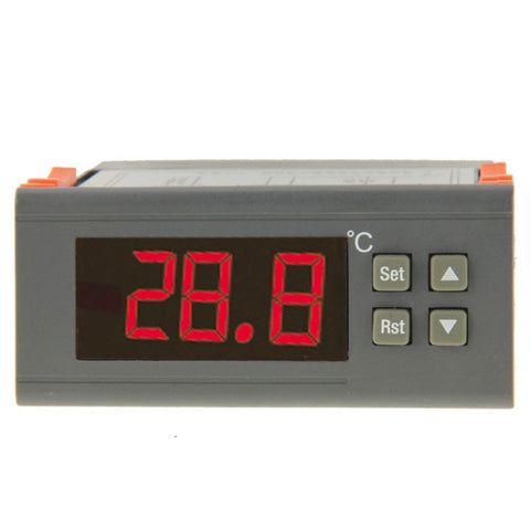 RC-210M Régulateur de température numérique LCD Thermostat avec thermomètre à capteur, intervalle de température: de -40 à 110 degrés Celsius