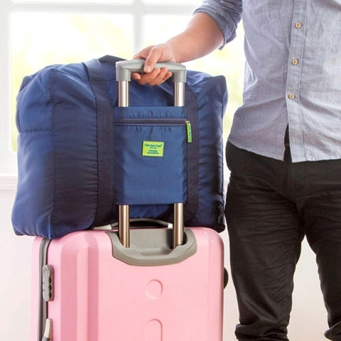 Abbellisci la garde-robe multifonction portable en nylon imperméable de grande capacité pour les voyages, dimensions: 44 cm x 35 cm x 19 cm