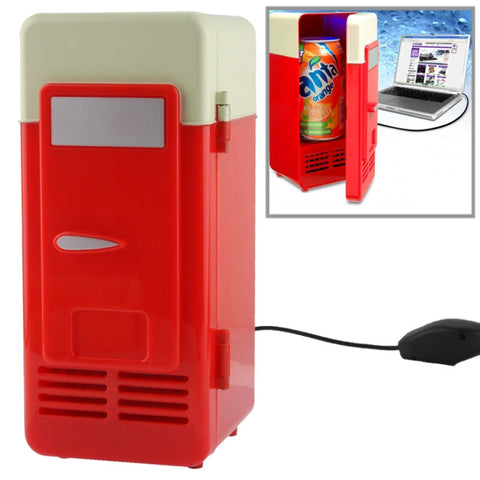 Mini USB PC Frigo per bevande/lattine per bevande Raffreddamento/riscaldamento