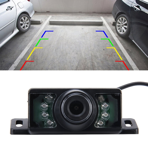 Telecamera posteriore per visione notturna impermeabile a infrarossi con 7 LED IR per GPS per auto, ampio angolo di visione: 170 gradi (DM320P), DM320P