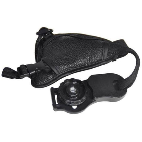 Impugnatura Regolabile in Pelle per Fotocamere SLR e Videocamere –