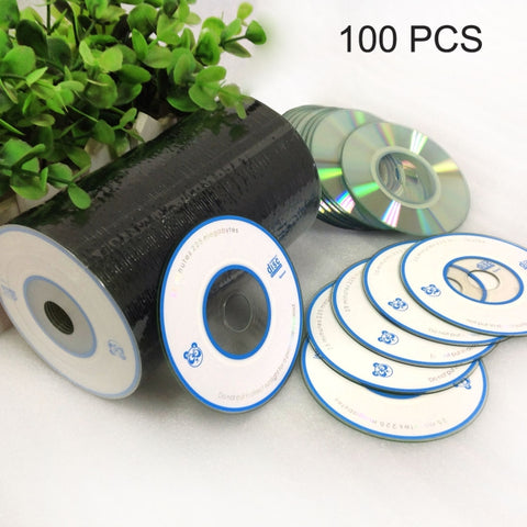Mini CD-R vuoto de 8 cm, 225 Mo/25 minutes, 100 pièces dans une connexion, le prix est pour 100 pièces