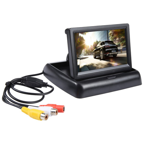 Moniteur pour voiture TFT-LCD à couleurs de 4,3 pouces, type : PAL/NTSC, 4,3 pouces, Type : PAL/NTSC