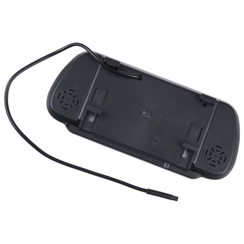 Moniteur de voiture TFT-LCD couleur avec rétrovision à 7 pouces, prend en charge la fonction d'affichage automatique inversé, vue arrière de 7 pouces