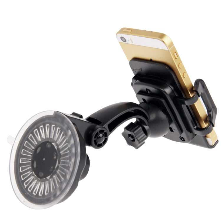 Universal 360 Degree Rotation Suction Cup Car Holder / Desktop Stand for iPhone, Galaxy, Sony, Lenovo, HTC, Huawei, and other Smartphones of Width: 4.5c...