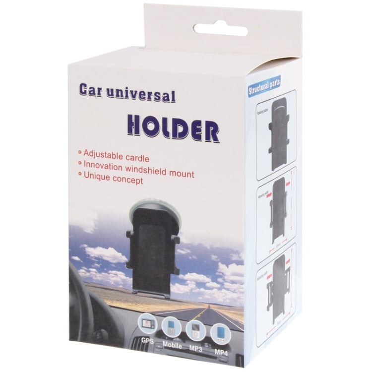 Universal 360 Degree Rotation Suction Cup Car Holder / Desktop Stand for iPhone, Galaxy, Sony, Lenovo, HTC, Huawei, and other Smartphones of Width: 4.5c...