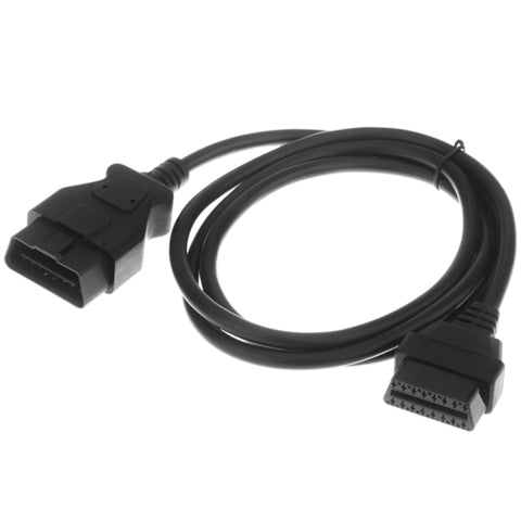 Cavo diagnostico pour auto Bluetooth ELM327 OBDII de 16 broches à 16 broches, longueur: 1,5 m, 16 broches à 16 broches