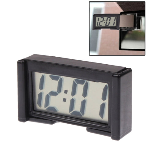 Orologio elettronico digitale LCD per auto Accessorio interno per auto Data Calendario Visualizzazione dell'ora, Car Time Display