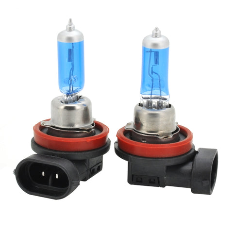 Faro per auto alogeno H11, lumière blanche de 2400 lumens, 12V/100W 6000K, H11
