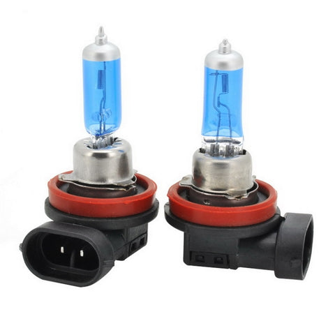 Faro per auto alogeno H11, lumière blanche de 2400 lumens, 12V/100W 6000K, H11