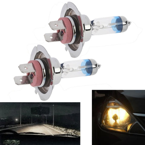 2 lampes pour fari allo xeno H7 12V/55W/4300K/2100lm, blanc chaud, H7