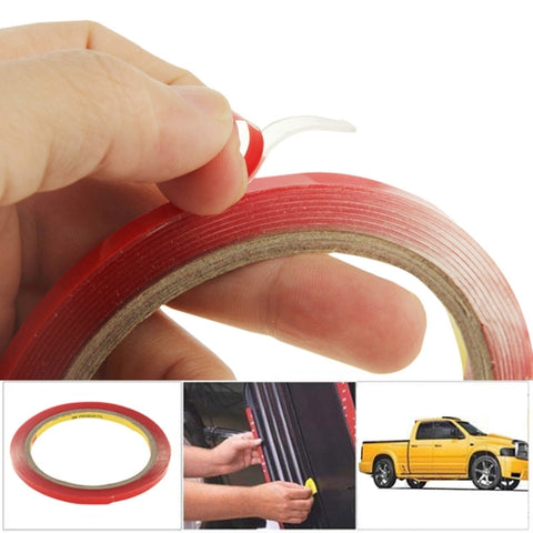 Nastro biadesivo transparent universale per car de 10 pezzi, larghezza: 6 mm, 3m×0.6cm