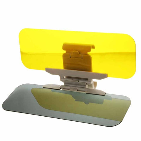 Visiere parasole per specchio di guida per visione notturna diurna antiriflesso per auto HD 2 in 1, Sun Visors