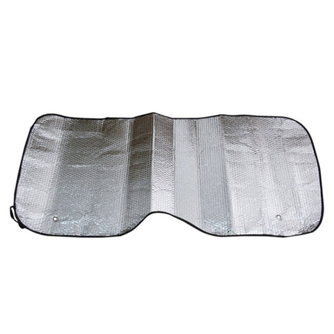 Foglio di protezione solare per parabrezza posteriore pieghevole per auto, 125 x 60cm