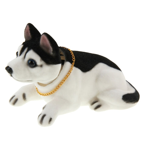 Canne adorable Husky qui s'annule pour la décoration de la voiture, Husky