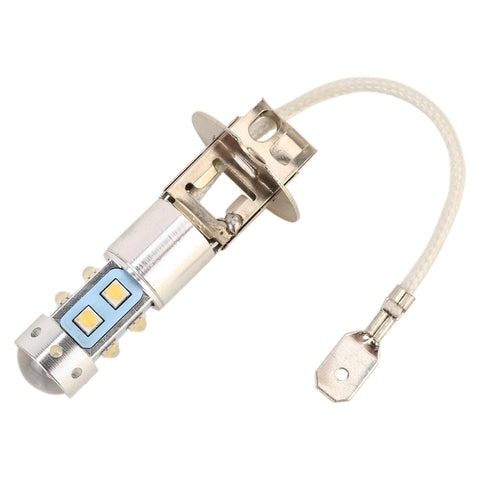 Fendinebbia pour voiture H3 50W 600LM 5500K Lumière blanche 10 SMD-2828-LED, Courante constante, DC12-24V, H3
