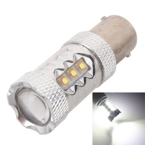 Lampadina LED 1156/BA15S 80W 800LM 6500K per Auto - Luce Bianca,