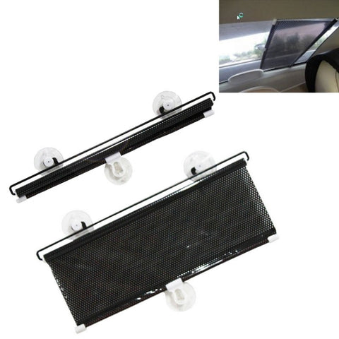 Parasol rétractable pour le meilleur fini de l'auto pour le paravent postérieur de l'automobile, dimensions : 125 cm x 45 cm, couleur décontractée, 125 cm x 45 cm