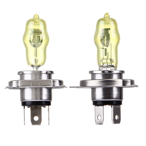 Lampe H4 Xenon de couleur jaune pur, 12V 100/90W, H4 100/90W