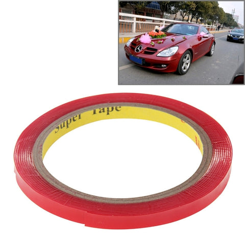 Nastro biadesivo universale trasparente, longueur : 0,8 cm, longueur : 2 m, 0,8 cm