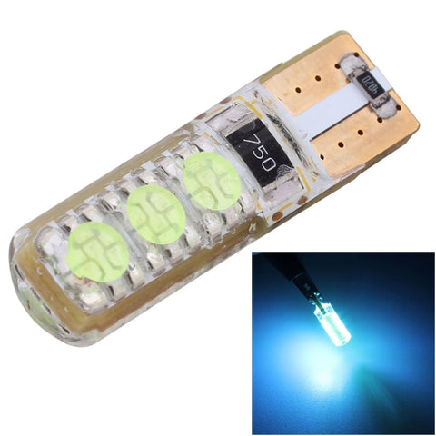 10 PZ T10 3W 300LM Silicone 6 LED SMD 5050 Lampe pour lumière intérieure pour voiture, DC 12V, 6 LED SMD 5050, 6 SMD 5050 LED, 6 SMD 5050 LED