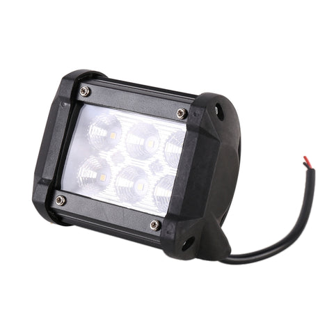 Lampada di ingegneria del proiettore a luce bianca da 18 W 6 LED / Luce per SUV IP67 impermeabile, CC 10-30 V, 6 LED Floodlight