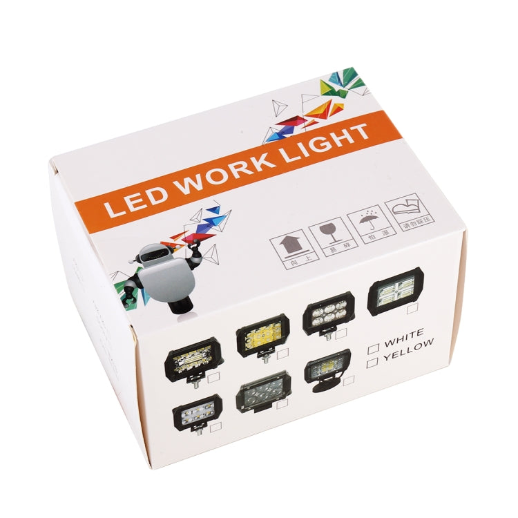 Lampada di ingegneria del proiettore a luce bianca da 18 W 6 LED / Luce per SUV IP67 impermeabile, CC 10-30 V, 6 LED Floodlight