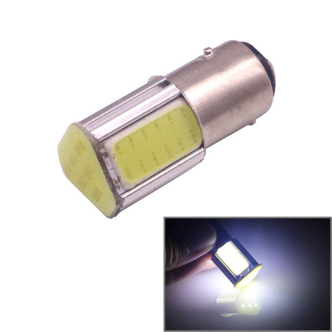 1157 4.5W 240LM Luce bianca 4 LED COB Lampadina pour luce freno auto, DC 12-24V, 1157