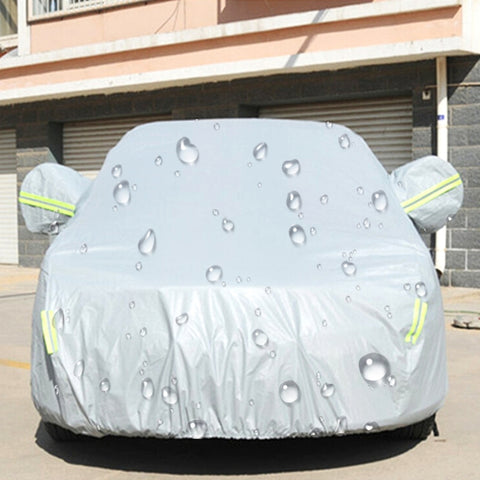 Tissu copriauto berlina résistant à la semelle et anti-pollution PEVA avec résistance à l'usure, adapté à la fin de la voiture à 4,4 m (172 pouces) de longueur, 172 pouces (L)