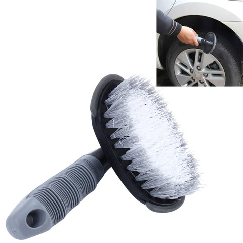 KANEED Strumento per il lavaggio di motociclette per auto Spazzola per pulizia per lavaggio di pneumatici/ruote con manico, Car Wheel Brush, UK Stock Car Wheel Brush, US Stock Car Wheel Brush